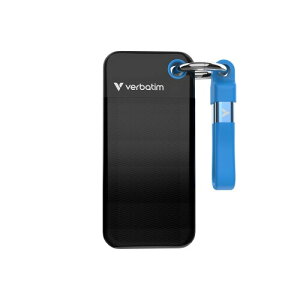Verbatim o[xC^ Ot SSD 1TB USB3.2 Gen2 ő1000MB/s P[u[ł |[^u 㗝XIO DataT|[g Pocket u[ 32191-J