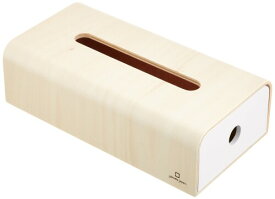 ヤマト工芸 ティッシュボックス 「ソフトパック用ティッシュケース」 ホワイト YK15-107