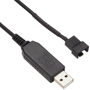 ^C[ ( P[Xt@USBڑɕϊP[u ) DC12Vt@  USB5V 쓮 ( 3pin / PWM 4pin ΉE190cm ) TM-FANCHANGER