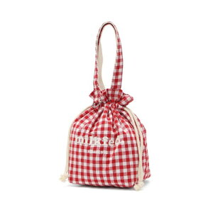 �M���K���h���[�X�g�����O�N�[���[�o�b�O GINGHAM DRAWSTRING COOLER BAG