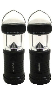 SIGHTRON �����^�� LED���C�g �u���C�g�e�b�N(BRIGHT-TECH) EX200LT ���邳200���[���� �h�� SOS���[�h 2�Z�b�g SET054