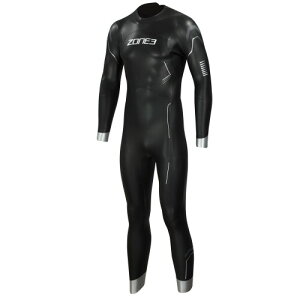 ZONE3 �]�[���X���[ �E�F�b�g�X�[�c �g���C�A�X���� �����Y �l�I�v�����f�� �t���X�[�c Men's Agile Wetsuit - Black/Silver ML