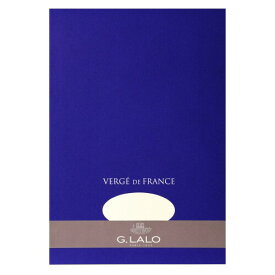 G.Lalo ヴェルジェ・ド・フランス 便箋 A4 ホワイト gl12700