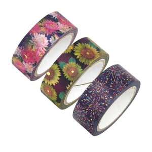 �J�~�C�\�Y�� �}�X�L���O�e�[�v kimono�� 19 (�������l�E�������E���ԉ�×�e1) ���{�� ��15mm��×3���Z�b�g GR-0537