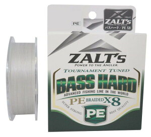 �U���c(Zalt's) �o�X�ނ�p8�{�Q��PE���C�� BASS HARD PE X8 70yd �V���o�[ 60LB Z3260F