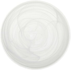 吉沼硝子 水墨 ガラス プレート 皿 直径28cm 白