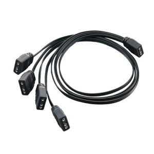 SilverStone- 1-to-4 ARGB�X�v���b�^�P�[�u�� SST-CPL03
