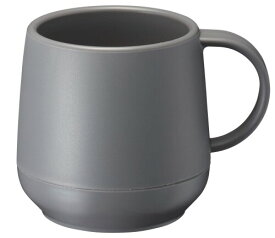 ゴーウェル 保冷 缶ホルダー & カフェ マグカップ 2WAY 軽量 プラサーモ 保温 断熱 グレー TS-1373-011