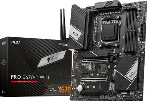 MSI �}�U�[�{�[�h PRO X670-P WIFI AMD Ryzen 7000 �V���[�Y(AM5)�Ή�X670�`�b�v�Z�b�g���� ATX MB5863