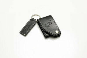 Grazio&Co.Ȗ؃U[L[P[XMODEL-II TYPE-B BK*SIL ubN+Vo[