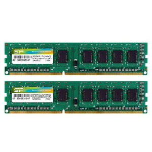 �V���R���p���[ �f�X�N�g�b�vPC�p������ 1.35V (��d��) DDR3L-1600 PC3L-12800 4GB×2�� 240Pin Mac �Ή� SP008GLLTU160N22