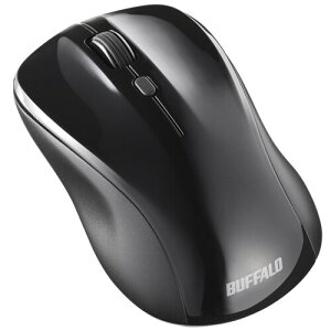 �o�b�t�@���[ �}�E�X Bluetooth 5.1 ���C�����X �É� 3�{�^�� BlueLED ���E�Ώ� �J�[�\�����x�؂�ւ� BSMBB115BK