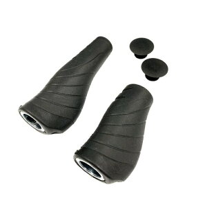 �x��(Velo) ERGO LOCK ON GRIP SINGLE SHIFT�p VLG-649AD2(M) BLACK