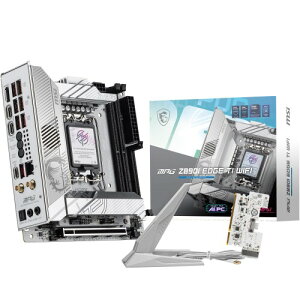 MSI MPG Z890I EDGE TI WIFI Intel Z890�`�b�v�Z�b�g���� Mini-ITX�}�U�[�{�[�h MB6620