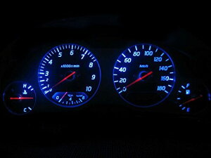 SKYLINE_GT-R(�X�J�C���C��GT-R) ���[�^�[�p���g�ULED�Z�b�g (�J���[)���O�W�[�u���[ BNR34-V-LB