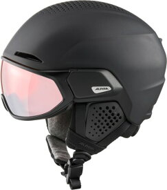 ALPINA(アルピナ) スキースノーボードバイザーヘルメット 偏光調光ミラーバイザー MIPS搭載 サイズ調整可 ORO QV MIPS