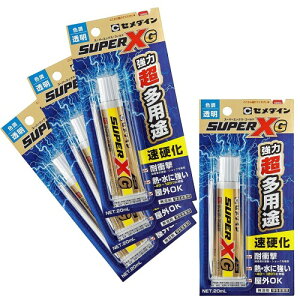�Z���_�C��(Cemedine) �����p�r�ڒ��� �X�[�p�[X�S�[���h 20mL ���d�� ���� ���OOK �����ʁE���ʖʑΉ� AX-014 4�{�Z�b�g