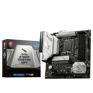 MSI MAG B760M MORTAR WIFI DDR5 LGA1700/B760�`�b�v�Z�b�g���� Micro-ATX �}�U�[�{�[�h MB5993
