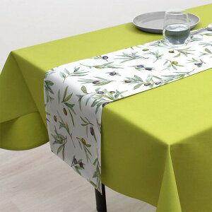 �X�^�C���f�R�[��(STYLE Decor) �e�[�u�������i�[ ���~�l�[�g �h�� �k�� �e�[�u���Z���^�[ 130cm �@���� �I���[�u �O���[�� W2701910