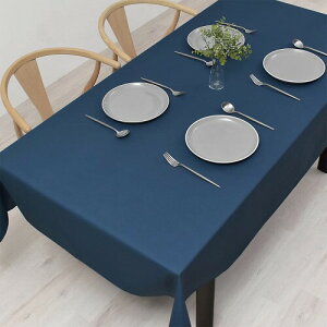 �X�^�C���f�R�[��(STYLE Decor) �e�[�u���N���X ��100% ������� �����` �k�� 142×210cm �X�^���_�[�h ���n �l�C�r�[ �u���[ W4702720