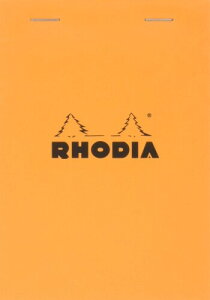 RHODIA(���f�B�A) ������ No.13 (A6) 80�� ����r �����J�o�[ �~�V���ړ� PEFC�F�؎擾 �u���b�N���f�B�A No.13(10.5×14.8cm)�I�����W cf13200