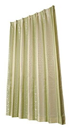 ユニベール 遮光ドレープカーテン アングル グリーン 幅150×丈178cm 1枚