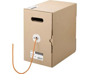 BUFFALO Cat5e LAN�P�[�u�� 300m �P�� �I�����W BL5E3000OR