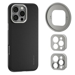 NEEWER �X�}�z�P�[�X iPhone 16 Pro Max�p TPU/PC ���ϋv ����~�� ���W�����[�o�b�N�v���[�g/67mm�t�B���^�[/17mm�����Y/T�}�E���g�����Y�t�� �ی�P�[�X �R���p�`�u�� iPhone 16 Pro MagSafe Moment PA084P
