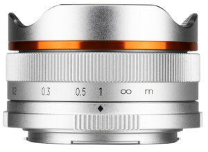 �u���C�e�B�� �X�^�[ (Brightin Star) ���჌���Y MF 10mm F5.6 Fish-eye Silver �\�j�[ E�}�E���g APS-C�t�H�[�}�b�g��p �}�j���A���t�H�[�J�X ��p172°