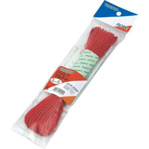 TRUSCO(�g���X�R) �p�C�����J���[���[�v 3mm×10m �� 3�Ń^�C�v R-310P-R x 100 ��