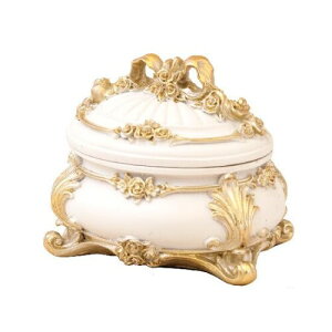 �H���f�� ���R�R�f�R �W���G���[�{�b�N�X White W14.5×D12×H12.3cm SH15044-28WG