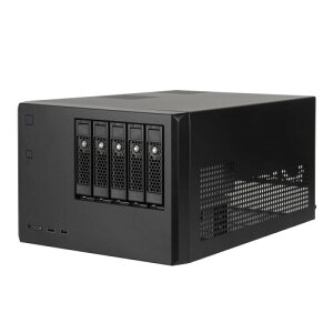 Silver Stone CS351 �z�b�g�X���b�v ���^NAS ���� M-ATX�Ή� PC�P�[�X SST-CS351 /�������K���ʕi