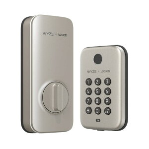 Wyze �X�}�[�g���b�N �w��F�؃L�[���X�h�A���b�N �V���o�[ Bluetooth �f�b�h�{���g���� �o�b�N���C�g�t���L�[�p�b�h IPX5 �ό� �A�v���������Ǘ� �X�P�W���[���A�N�Z�X �������b�N BHMA UL