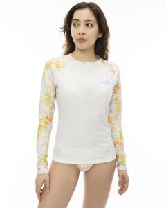 (�r���{��) ���b�V���K�[�h PEACEFUL PALMS RAGLAN LS RASH ���f�B�[�X MUL