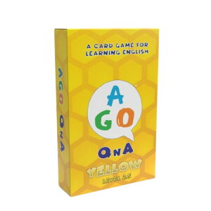AGO Q&A �C�G���[ ���x��2.5 �p�� �J�[�h�Q�[�� AGO Card Game Q&A Yellow Level2.5