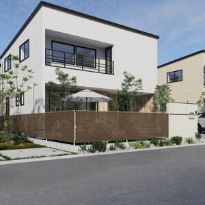 �^�J�V���[ �t�F���X�ډB�� ���b�V���t�F���X �ڂ������V�F�[�h 4×0.9m ���J ���O �v���C�o�V�[�΍� �|���G�`������ UNI-49M