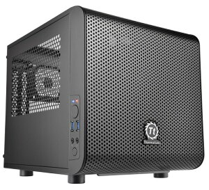 Thermaltake Core V1 Mini-ITX�Ή��L���[�uPC�P�[�X CS4872 CA-1B8-00S1WN-00