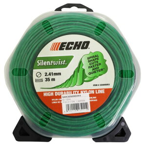 �G�R�[(ECHO) �i�C�����R�[�h ���� �����@�p �c�C�X�g�^ 2.41mm�a×35m SILENTWIST �T�C�����g�c�C�X�g