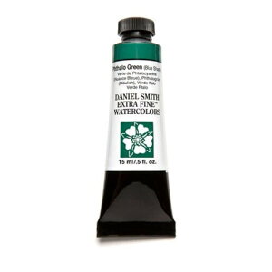 Daniel Smith �_�j�G���E�X�~�X ���ʊG�� 15ml�`���[�u (Phthalo Green BS) 284600078