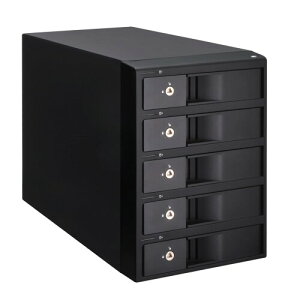 Z`[@USB3.2Gen1ڑUSB/eSATAΉ3.5C`SATA×5䓋ډ\RAID@\tHDDP[XũCeWFgr 5Bay Type-Cv@CRIB535EU3C_FP