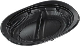 中央化学 日本製 使い捨て食品容器 CT街デリ ランチDS21 BK 身 50枚入サイズ:約21.1×14.8×2.9cm