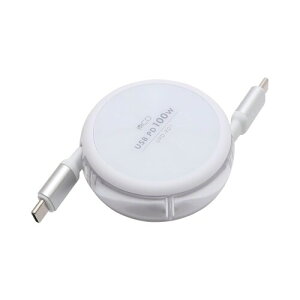 MCO USB Type-C �P�[�u�� �R�[�h���[���^�C�v USB PD100W �Ή� 1m �z���C�g Z1704
