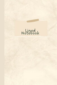 Lined Notebook: Scrapbook Design | 200 Page Journal, Planner, Composition, Jotter, Ruled Notebook, Stationery Supplies | Design Workbook To Write In | School, College, University, Personal