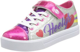 HEELYS(ヒーリーズ) SNAZZY-SILVER/MULTI CANVAS