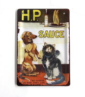 キーストーン メタル ポストカード HP SAUCE サイズ：約W9.8 D25 H14.6 IN059587