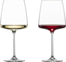 ツヴィーゼル グラス(ZWIESEL GLAS) ワイングラス ヴィヴィッド・センス(センサ) 赤白ワイン兼用 ベルベット&サンプタス 2個ペア マシンメイド m122428