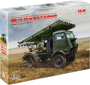 ICM 1/35 \rGgR BM-13-16APbg`[W.O.T8ԑ w/N[ vf 35592