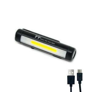 TT �}���`���[�X LED �y�����C�g (�~�j/�[�d��/COB LED���C�g) �����d�� ��Ɠ� ���[�N���C�g (�N���b�v�t��/�Ǝ˔͈� ���邳 �����\/Type-C �[�d)