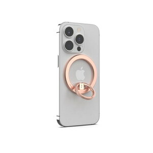 AAUXX iRing M2 �X�}�z�����O MagSafe�Ή� �l�I�W������ ���C�����X�[�d �z�[���h�����O �}�O�Z�[�t �A�C�����O Mag UMS-IR17MG (���[�Y�S�[���h)