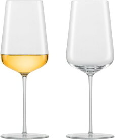 ツヴィーゼル グラス(ZWIESEL GLAS) ワイングラス 割れにくい ヴェルヴィーノ 赤白ワイン兼用 シャルドネ 2個ペア マシンメイド m122168